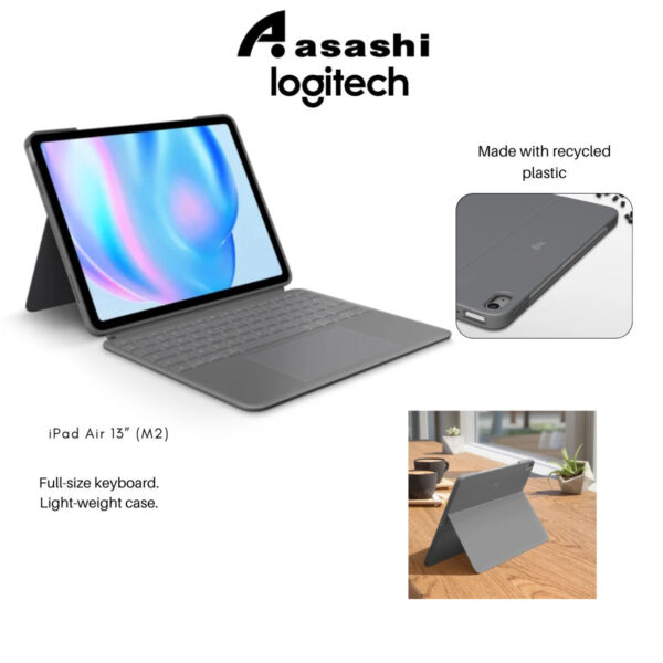 Logitech Combo Touch for iPad Air 13” (M2) 920-012609