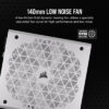 Corsair RMx SHIFT Series RM850x (850W) / RM1000x (1000W) / RM1200x (1200W) ATX3.1 PCIE5.0 80+ Gold, Fully Modular Power Supply (White) - 10-Year Warranty