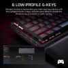 CORSAIR VANGUARD PRO 96 Magnetic Switch Gaming Keyboard, MGX Hyperdrive, Black