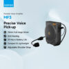 Edifier MF3 Portable Voice Amplifier | Anti-Howling Microphone Black White