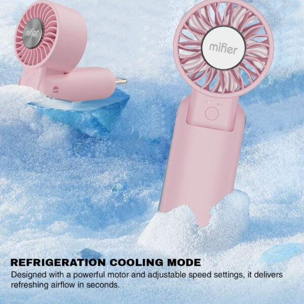Mifier MF300 PRO Portable Turbo Cooling Fan High Speed Cooling mini Fan Cooling Sheet Rechargeable Fan
