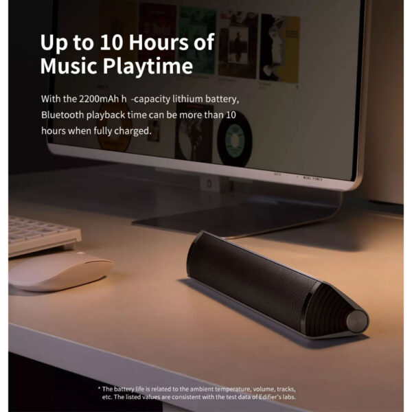Edifier MF200 Portable / Tabletop Bluetooth Speaker - Aluminum Enclosure | Built in Sound Card