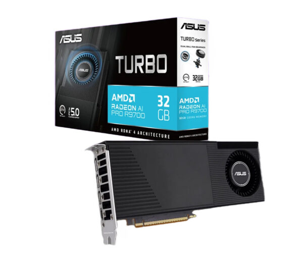 ASUS Turbo Radeon AI Pro R9700 32GB Graphic Card