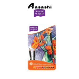 bd53edfac87c6c77e98ab052e92c7ae3.jpeg Derwent Academy Color Pencils 12 Tin - 2301937A