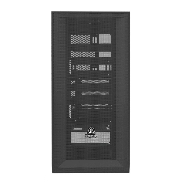 Segotep AERIS CS1 (Black) ATX Server Casing (Support 8 HDD)