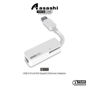 TOTOLINK U1000 USB 3.0 with RJ45 Gigabit Ethernet Adapter