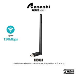 TOTOLINK N150UA 150Mbps Wireless N USB Network Adapter For PC/Laptop
