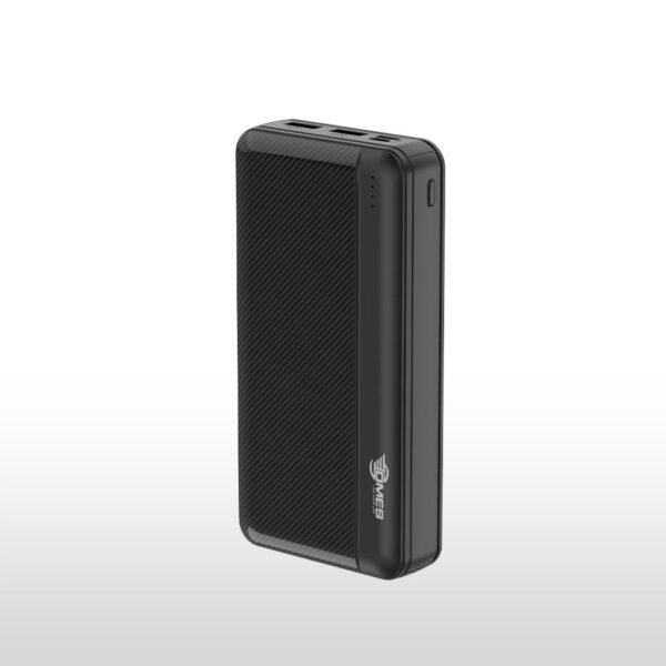 Dmes DB12 20000mAh Power Bank Dual USB Output Type-C Micro Input LED Display Slim Portable Charger for Mobile