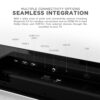 SonicGear StudioBar 6000 Dolby Atmos 7.1.4 Soundbar Speaker with Wireless Subwoofer Surround Home Theatre Wireless Mic