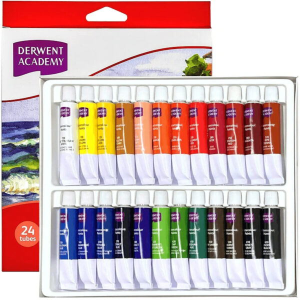 Derwent Academy Watercolor Paints 24 pack - R33020