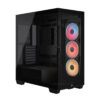 04c37728f1858db32c2b8f389830fb90.jpeg CORSAIR 3500X LX-R (Black/White) RGB iCUE LINK Mid-Tower PC Case (iCUE LINK LX120-R Reverse x3)