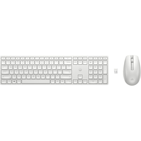 HP 650 Wireless Mouse and Keyboard Combo Low Profile Key, Programmable, Adjustable Tilt-1 Year Warranty 4R013AA 4R016AA