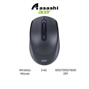 1b00ab5e260b057afaecf0154f08eb88.jpeg Acer OMR267 Black Wireless Mouse 2.4G – 4-Key Design, Adjustable 800/1000/1600 DPI