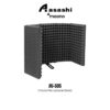 Maono AU-S05 5 Panel Microphone Shield for Panel Sound Absorbing Vocal Recording Dimension: 59*28*4.5CMFoam Thickness: 4CM