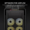 CORSAIR iCUE LINK 9000D AIRFLOW (Black/White) Super-Tower Case