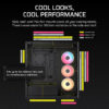3ee7ee14b779bb18ee5993276cd536a9.jpeg CORSAIR 3500X LX-R (Black/White) RGB iCUE LINK Mid-Tower PC Case (iCUE LINK LX120-R Reverse x3)