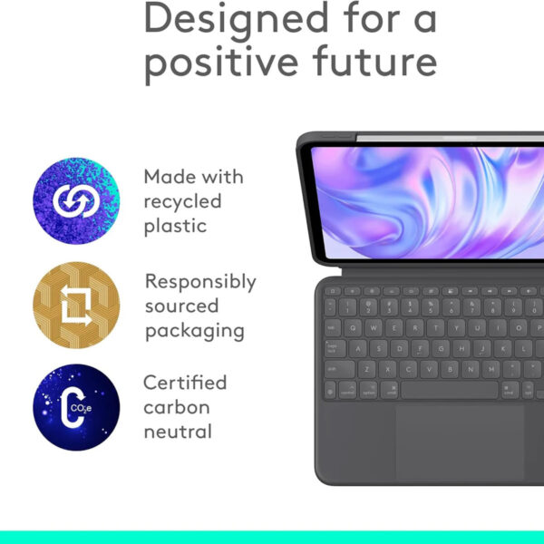 Logitech Combo Touch iPad Pro 11-inch (M4) 920-013297