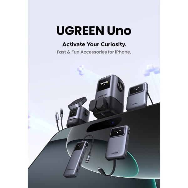 9e4b0a3db37ce1e897d4e00df8cbfdbc.jpeg UGREEN UNO RG 100W 3C1A ROBOTGAN Fast Charger (Grey) UG-X688-45648B