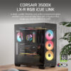 a6006e7c34feb6f0881515938ed70765.jpeg CORSAIR 3500X LX-R (Black/White) RGB iCUE LINK Mid-Tower PC Case (iCUE LINK LX120-R Reverse x3)