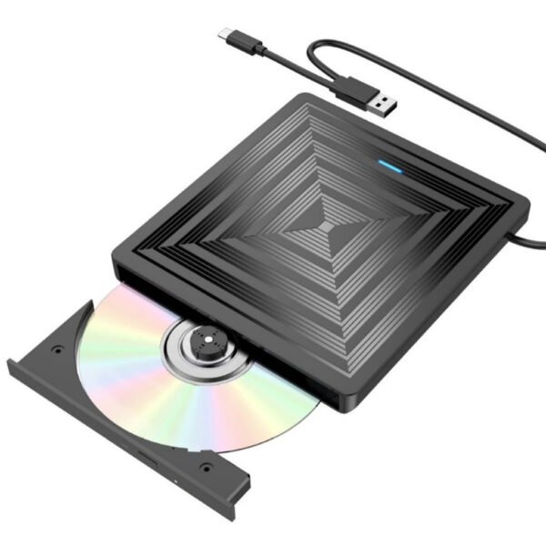 Glink 8in1 Fast Speed USB3.0 External DVD Drive Burner/ Writer