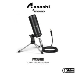 b22c4e343775a6d136f82bd56ca660f0.jpeg Maono AU-PM360TR 3.5mm Jack Microphone (1 yrs Limited Hardware Warranty)
