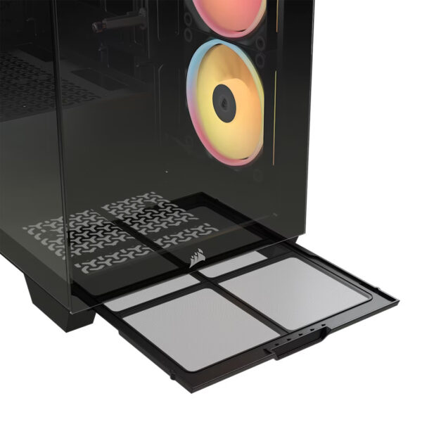 bd88fec0bbb1733ff0d7bc292d4e7cf1.jpeg CORSAIR 3500X LX-R (Black/White) RGB iCUE LINK Mid-Tower PC Case (iCUE LINK LX120-R Reverse x3)