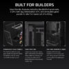 be165adc607b70d6086e0ad32a8dbadb.jpeg CORSAIR 3500X LX-R (Black/White) RGB iCUE LINK Mid-Tower PC Case (iCUE LINK LX120-R Reverse x3)