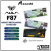 AULA F87 Gasket Mechanical Keyboard 87 Key RGB Tri-Mode Wired Bluetooth 2.4G Gasket Structure Hot-swap Gaming Keyboard