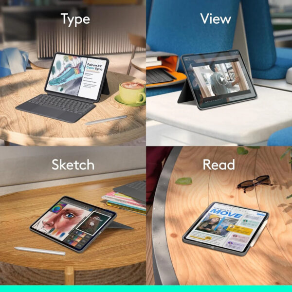 Logitech Combo Touch iPad Pro 11-inch (M4) 920-013297