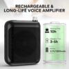 dfa4a56a322df6f7b9db109c2c3c4ba0.jpeg MAONO AU-C01 Portable Voice Amplifier with Waistband and LED Display (1 yrs Limited Hardware Warranty)