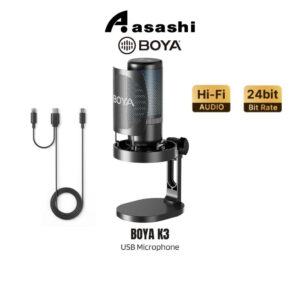 Boya K3 Vibrant Lighting Condenser USB Microphone