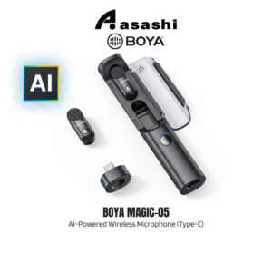 Boya MAGIC-05 Transformable 2.4GHz AI-Powered Wireless Microphone (Type-C)