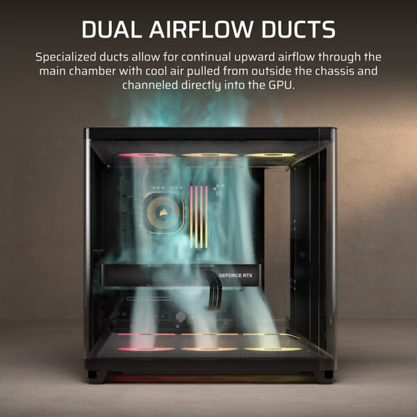 ff1421ed5c1d37208a5aa6ea9a7d8649.jpeg CORSAIR AIR 5400 RS-R ARGB (Black/White) Triple Chamber Mid-Tower PC Case (RS120R x3)