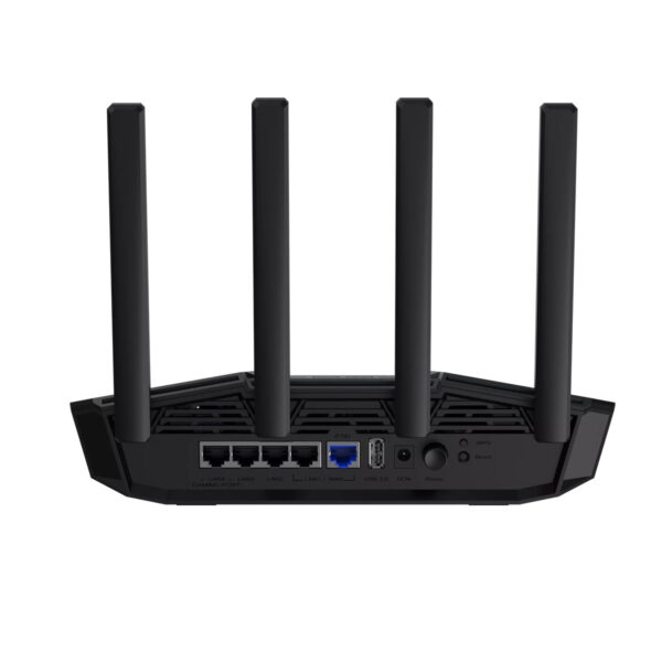 ASUS TUF Gaming BE3600 Dual Band WiFi 7 (802.11be) Extendable Gaming Router (Quad 2.5GbE ports, 3-step Port Forwarding)