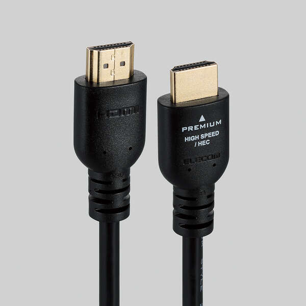 Elecom Premium HDMI Cable, 2.0m - Black
