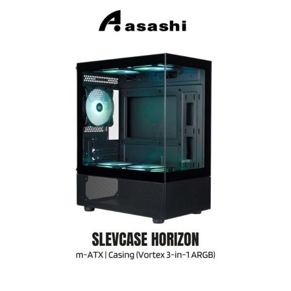 Slevcase Horizon m-ATX Casing (Vortex 3-in-1 ARGB)