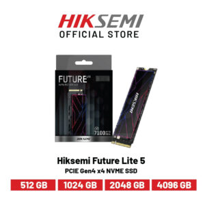 Hiksemi Future Lite 512GB/1024GB/2048GB/4096GB PCIE Gen4 x4 NVME SSD