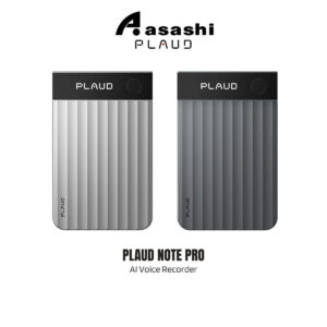 Plaud NOTE PRO AI Voice Recorder and Transcriber - Black/Silver