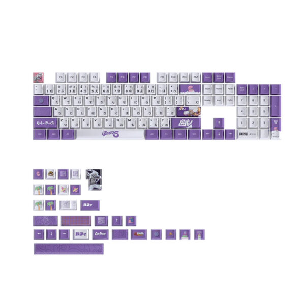 Fantech ACK03 ONE PIECE PBT Keycaps Cherry Profile (134 Keys)