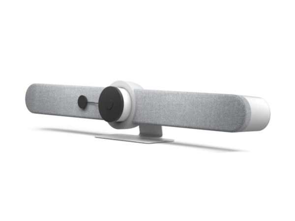 Logitech Rally Bar - White (960-001324) + Logitech TAP with Cat5e Kit 939-001950