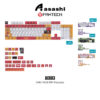 Fantech ACK03 ONE PIECE PBT Keycaps Cherry Profile (134 Keys)