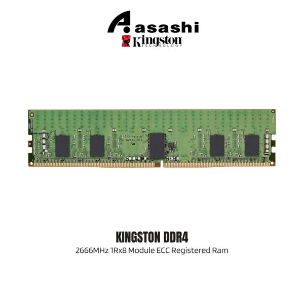Kingston DDR4 8GB 2666MHz 1Rx8 Module ECC Registered Ram for Dell/Alienware Server