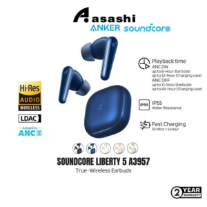 279c58e8c62102a7a62138c09c9a6ebc.jpeg Anker Soundcore Liberty 5 A3957 Noise-Cancelling Hi-Res True-Wireless Earbuds | Dolby Audio | 6-Mic AI Calls