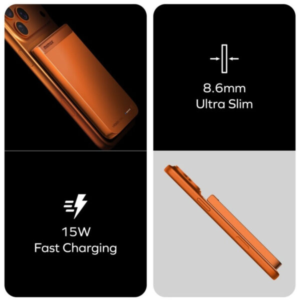 (3C Certified) Momax 1-Power S.PASS 10000mAh Qi2 Magnetic Wireless Battery Pack