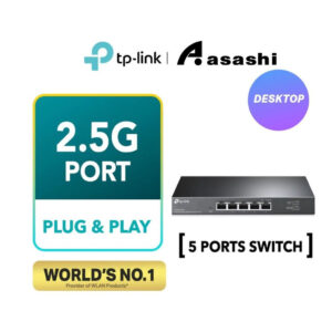 TP-LINK 5-Port & 8-Port 2.5G Desktop Plug and Play Network Switch TL-SG105-M2 & TL-SG108-M2 2.5G Gigabit Desktop Switch