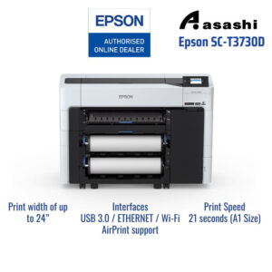 Epson SC-T3730D 24" /Dual Roll SFP Printer