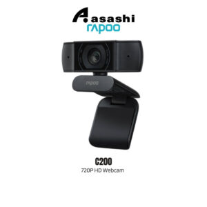 Rapoo C200 Full HD Webcam 720P With Microphone USB Interface