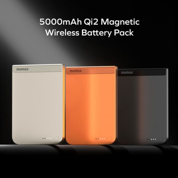 (3C Certified) Momax 1-Power S.PASS 10000mAh Qi2 Magnetic Wireless Battery Pack
