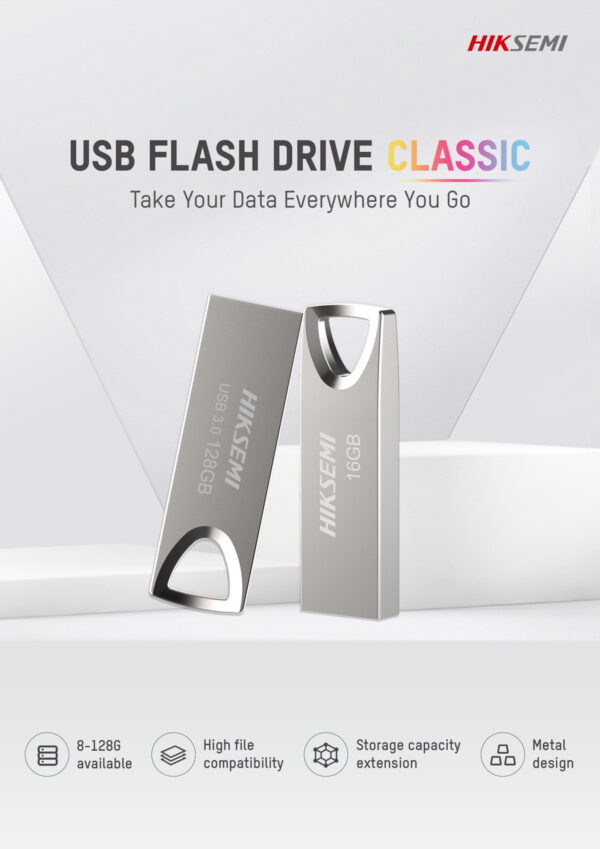 Hiksemi M200 Classic 32GB/64GB USB 2.0 Flash Drive