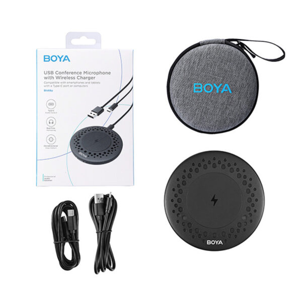 BOYA BLOBBY USB Conference Microphone with Wireless Charger